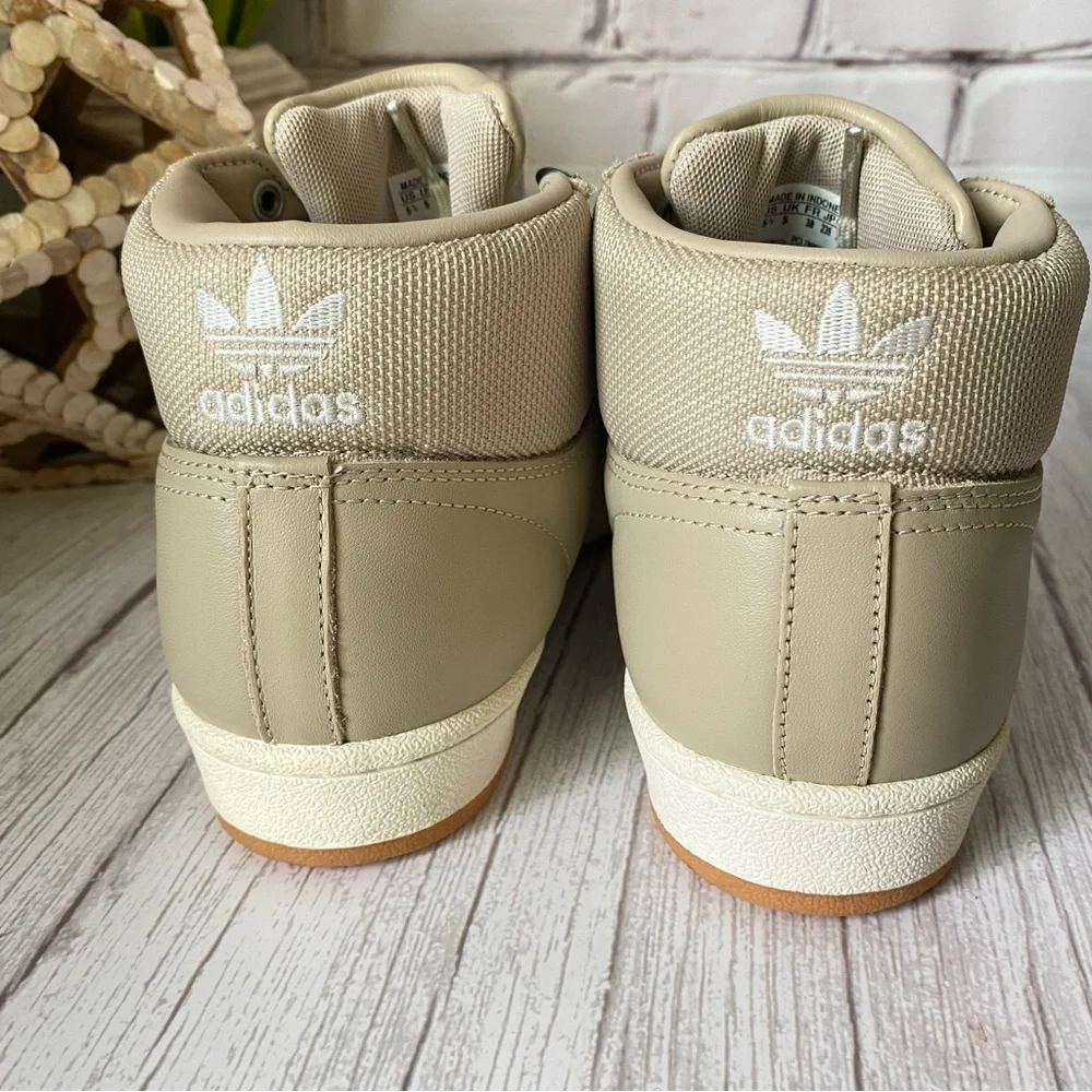 ADIDAS - PRO MODEL SHELL TOES BEIGE SNEAKERS - Picture 5 of 9